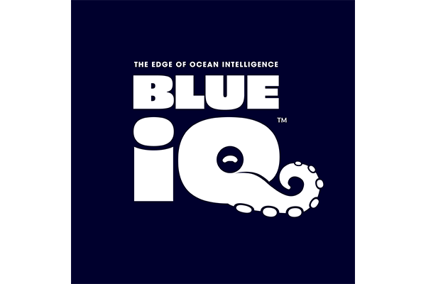 BlueIQ's logo.