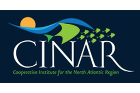 This is a logo for the Cooperative Institute for the North Atlantic Region.