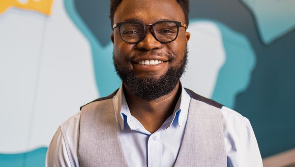 The staff photo for David Oduro.