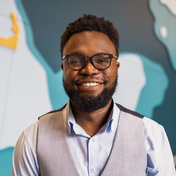 The staff photo for David Oduro.