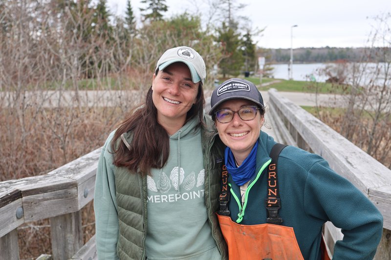 Kat Lipp and Bonnie, another apprenticeship.