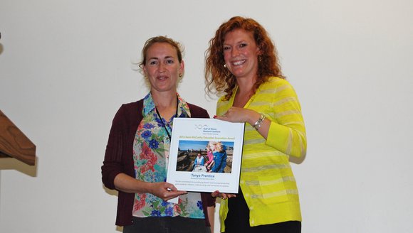 Woodstock Teacher Earns McCarthy Award