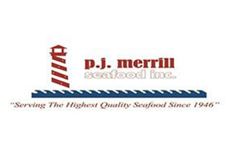 The logo for PJ Merrill Seafood