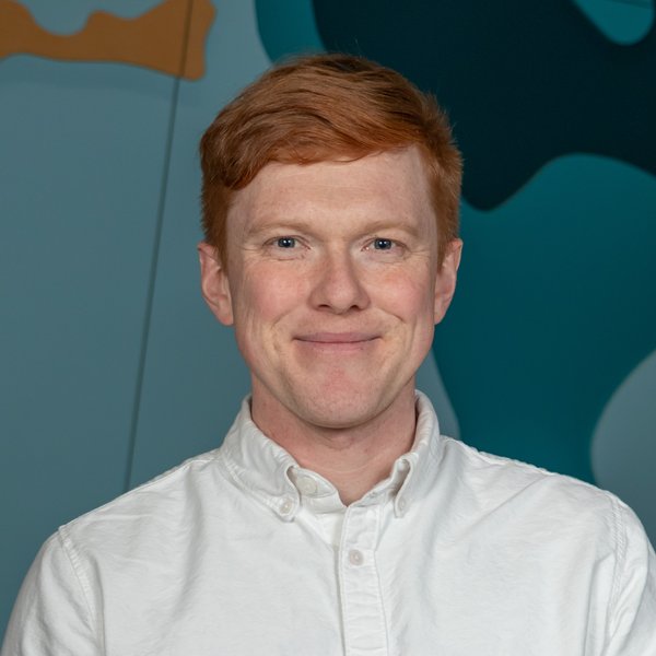 This is the staff photo for Sam O'Brien