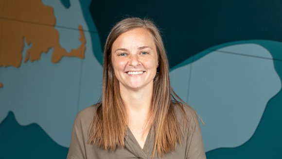 The staff photo for Sarah VanDenbergh