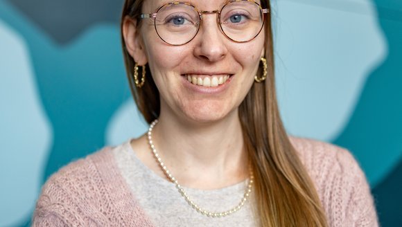 The staff photo of Emily Bulkeley.