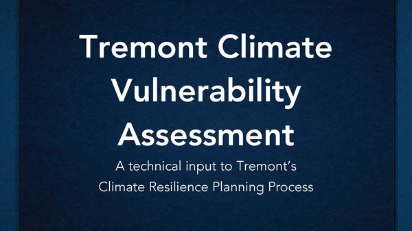 Tremont Climate Vulnerability Assessment cover image