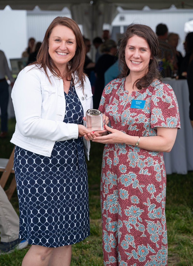 Wayfinder-Award-Winner-Jennifer-LaBonte-and-GMRI-Learning-Scientist-Amanda-Dickes