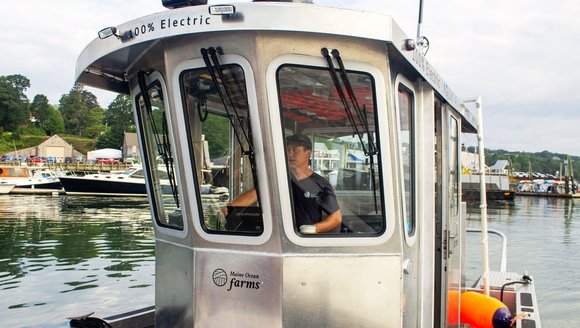 Electric boats splash down in rural Maine's coastal waters