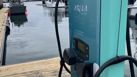 First public electric boat charger installed in Portland