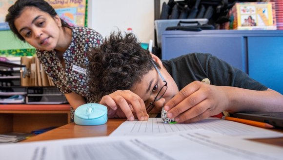 Lewiston students learn coding through robotics partnership